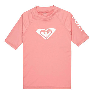 Dziewczęcy t-shirt z lycry Roxy WHOLE HEARTED z krótkim rękawem