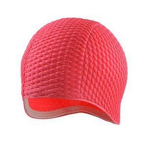 Czepek pływacki Aqua Sphere BUBBLE CAP AQUATICS - czerwony