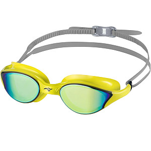Okulary pływackie Aqua Speed ​​Vortex Mirror z etui żółte