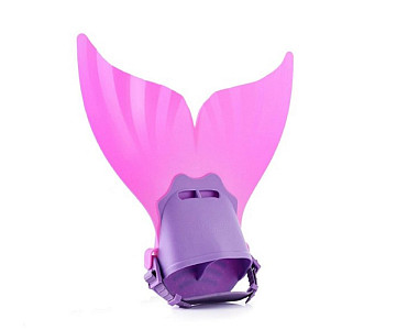 Mermaid Ariel monofin rozmiar 28-36 - różowy