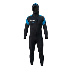 Neopren męski Agama DIVER 7 mm czarny/niebieski