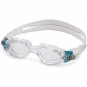 Damskie okulary pływackie Aqua Sphere KAIMAN LADY przezroczyste soczewki - transp./turkusowy
