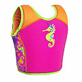 Dziecięca kamizelka pływacka Zoggs SEA UNICORN SWIMSURE JACKET PINK - 2/3 lata (15/18 kg)