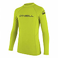 Chłopięcy t-shirt z długim rękawem i lycrą O'neill LIME