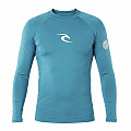 Męski T-shirt RIP CURL WAVES z lycry, długi rękaw