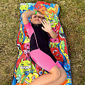 Poncho RĘCZNIK Z PŁASZCZEM ZOGGS SQUARE do 140 cm