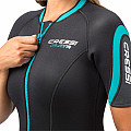 Krótkie spodenki neoprenowe Cressi PLAYA LADY 2,5 mm aqua