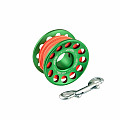 Kołowrotek Tecline ALU 30m z karabińczykiem