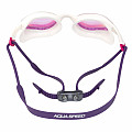 Okulary pływackie Aqua Speed ​​Vortex Mirror z etui różowe