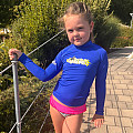Dziecięca koszulka z lycry Aropec MARVEL KID, długość rękaw