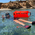 Boja pływacka i sucha torba Agama SWIM PRO 28 L