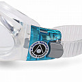 Damskie okulary pływackie Aqua Sphere KAIMAN LADY przezroczyste soczewki - transp./turkusowy